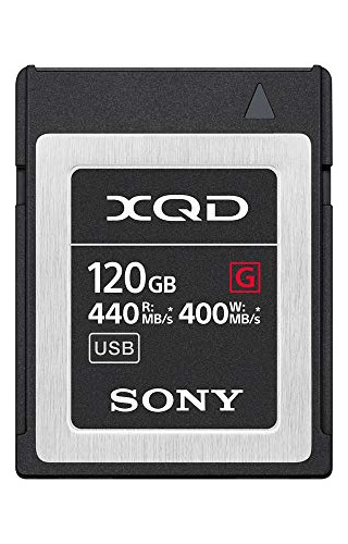 Tarjeta De Memoria Sony Professional Xqd G Series De 120 Gb 