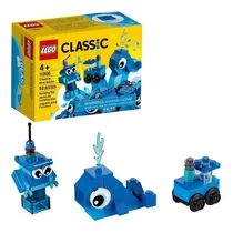 Comprar Set Construccion Lego Classic Ladrillos Azules 52 Pcs