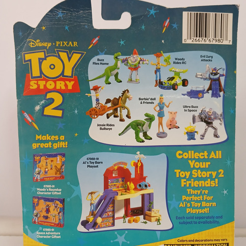 Mattel Set De 3 Piezas De Toy Story 2 - 2000 Barbie Y Amigos (Usado)