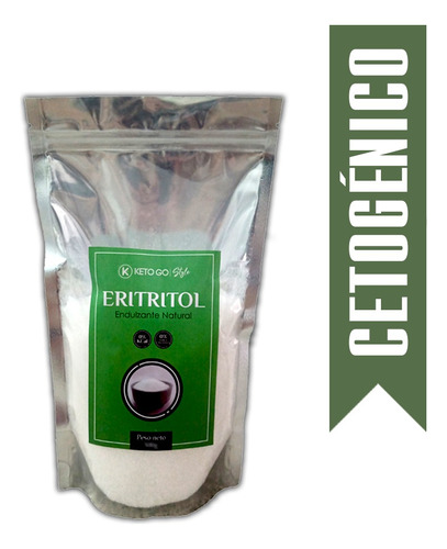 Eritritol X 500 Gr 100% Natural + 1kg Harina De Lino Dorado 