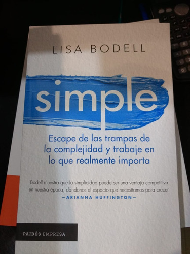 Simple   Escape De Las Trampas De - Lisa Bodell - Ed: Paidos