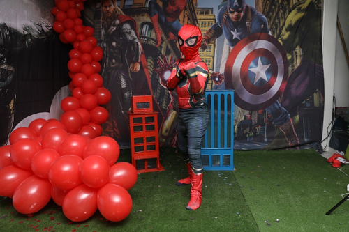 Imagem 4 de 6 de Fantasia Homem Aranha Ferro Vingadores Sem Volta Para Casa