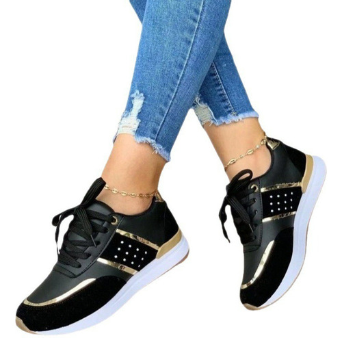 Zapatos Mujer Confort Casuales Originales Transpirables T