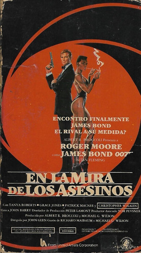 En La Mira De Los Asesinos Vhs Roger Moore Dolph Lundgren
