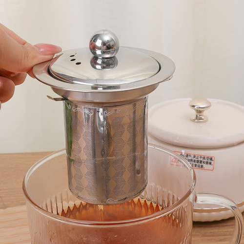 Coador De Chá De Aço Inoxidável Infusores De Chá De Malha Fi