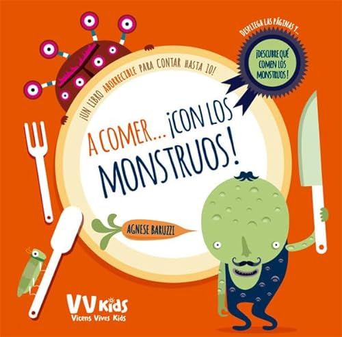 A Comer Con Los Monstruos - Aprendo Con Monstruos Td  - Baru