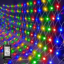 Comprar Luz Navidad Pie Para Exterior Led Red Modo Conectabl Malla