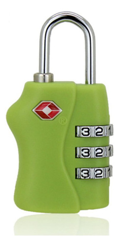 Tsa Customs Lock Safely Code Lock, Combinación De 3 Dígitos