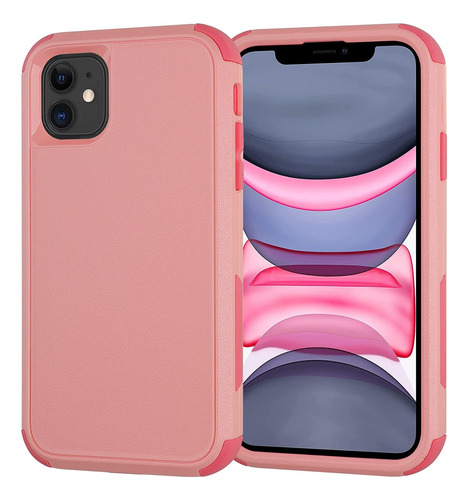 Funda Co-goldguard iPhone 11-rosado