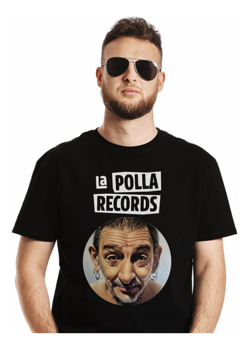 Polera La Polla Records Evaristo Fanart Punk Impresión Direc