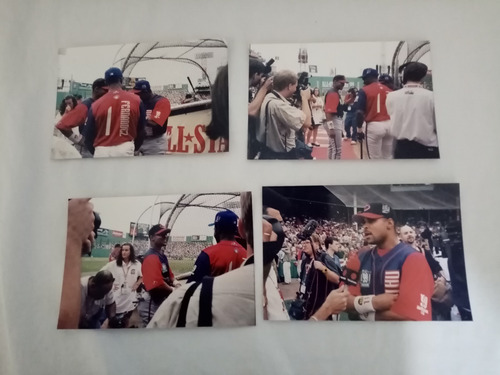 Beisbol Fotografia Juego Estrellas 99 Omar Vizquel Sosa Lark