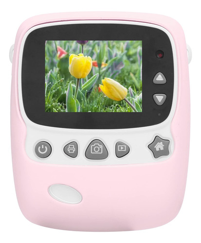 Surebuy Camara Digital Para Niño Diseño Redondo Bord Doble