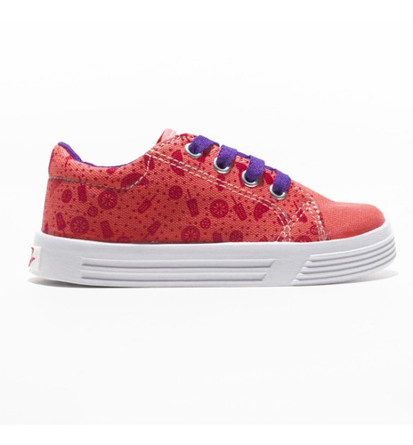 Imagen 1 de 8 de Zapatilla Niños Lona Toy Estamp V/color (27 Al 33) Art 1154