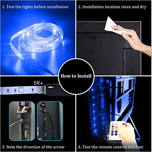 Luces Led Phopollo Para Tv, Retroiluminación Led Para Tv De