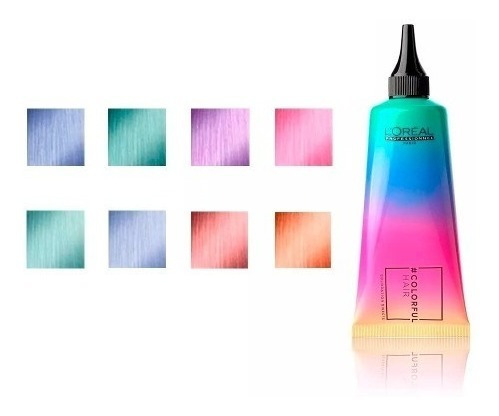 Tintura Temporal Fantasia Colorful X90ml Loreal Pro