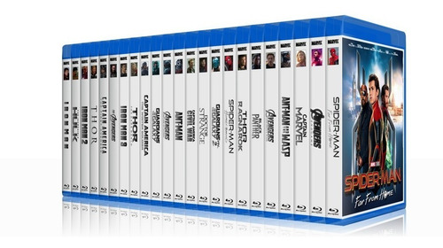 Bluray - Colección Marvel Completa - Peliculas Completas Mcu