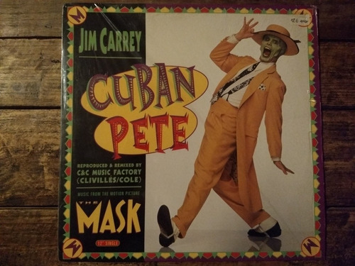 Jim Carrey Cuban Pete Vinilo 12 Usa 1994 House Rumba C&c M