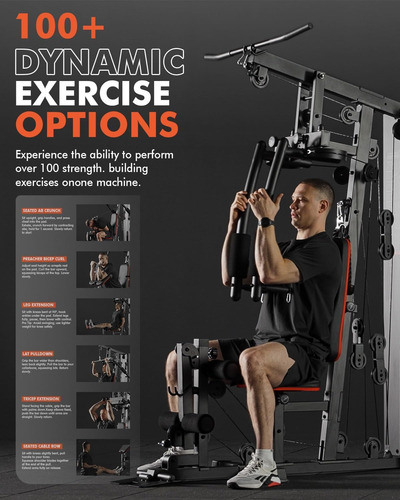 Gimnasio Mikolo Cuerpo Completo +100 Ejercicios Pila 150lb