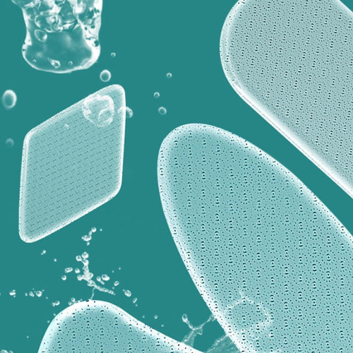 Lima Para Pie De Nanocristal De Laenia Con Gota De Pegamento