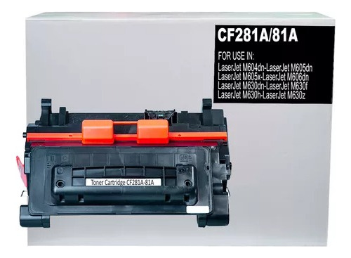 Toner Generico Cf281a 81a Para Laserjet M606dn/m630z/m630f