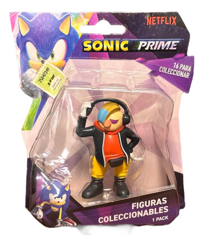 Figura Doctor Dont Sonic Prime Coleccionable 6.5cm