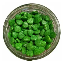Comprar Sprinkles Granas Comestibles Forma Corazón 50 Gr Verde