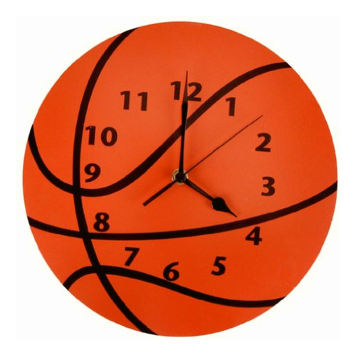 Trend Lab Reloj De Pared, Baloncesto