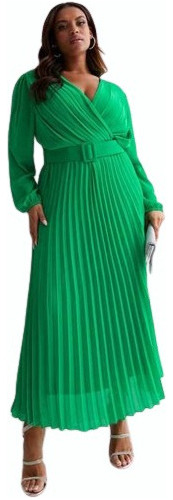 Vestido Verde Esmeralda Juveniles Largos Elegantes