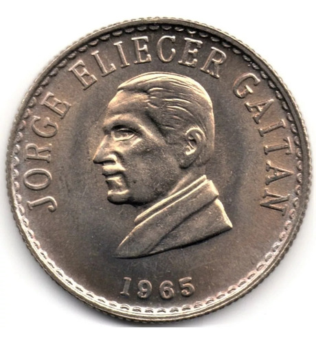 Moneda Jorge Eliezer Gaitán 1965