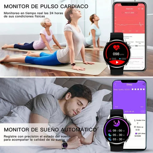 Reloj Inteligente Fitness Tracker Para Huawei Ios Android