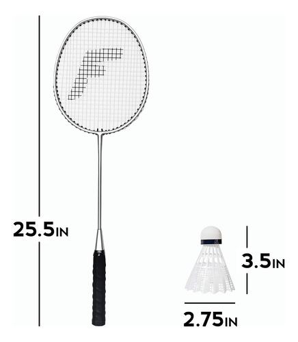 Juego De Raquetas De Bádminton Franklin Sports De Aluminio C