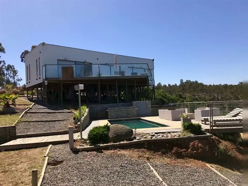 Casa De 4 Dorm/quincho/piscina/ 2 Jacuzzi, Algarrobo Tunquen