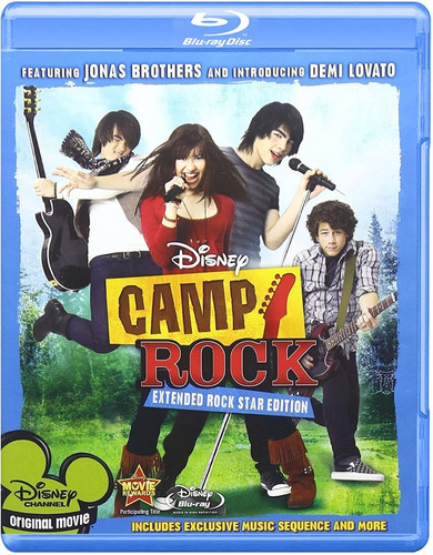 Camp Rock Extended Rock Star Edition Blu Ray Importado