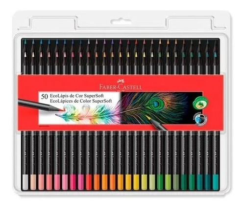 Colores Ecolápices De Color Faber Castell Super Soft X50 Und