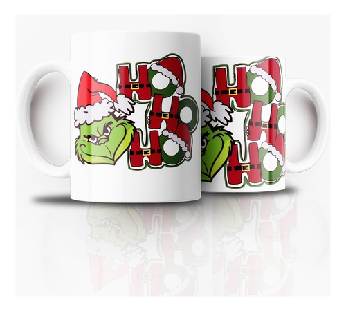 Tazón Taza Personalizada Navidad Grinch Decoración