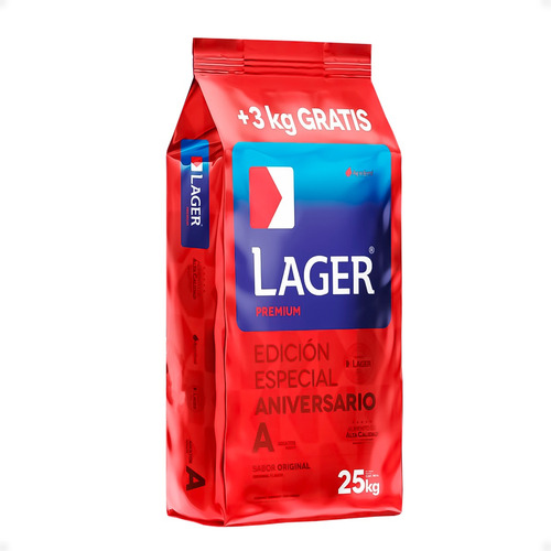 Combo Lager Adulto Perros Alimento 25 Kg +2pate +snacks Otec