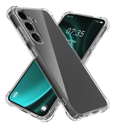 Carcasa Transparente Reforzada Para Samsung Galaxy A15