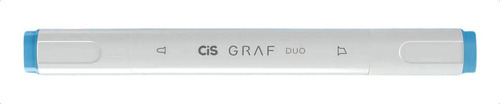 Marcador Artístico Graf Duo Brush Indian Blue 64 - Cis