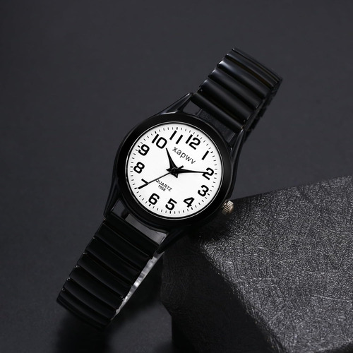 Reloj De Pulsera Avaner Con Banda Elastica Para Pareja, N...