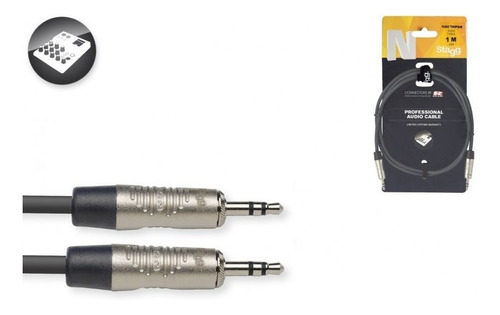 Cable Stagg Auxiliar Nac1mpsr 1 Metro + Cuotas + Envio