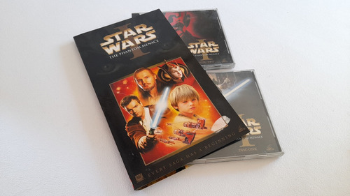 Star Wars La Amenaza Fantasma Pelicula Vcd Original