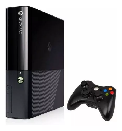 Xbox 360 Slim Branco RGH HD 500GB Lotado de Jogos - Corre Que Ta