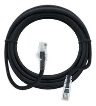 Comprar Patch Cord Cat6 Patch Panel Utp Giga Preto 5 Metros Cat6