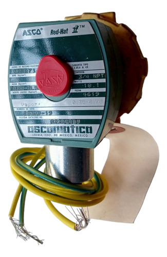 Válvula Solenoide De 3/4 Asco Vapor Mod. 8220g409