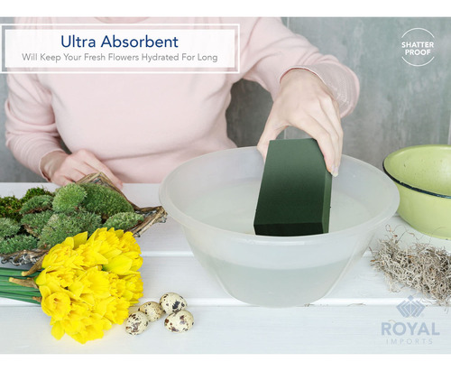 Bloques De Espuma Floral Para Arreglos Frescos O Artificiale