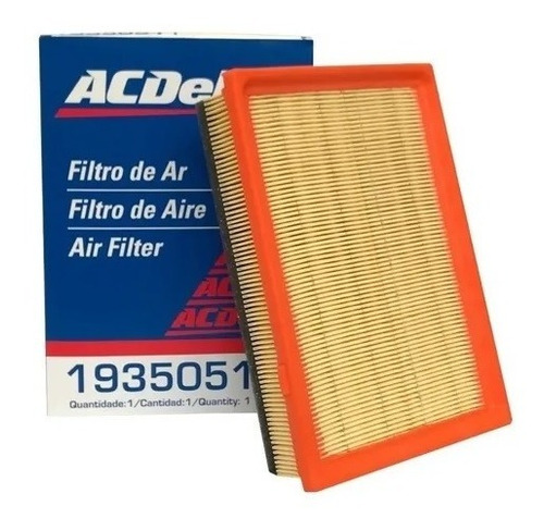 Filtro Aire Chevrolet Onix Prisma 1.4 Original Acdelco