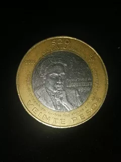 Moneda 20 Pesos Octavio Paz