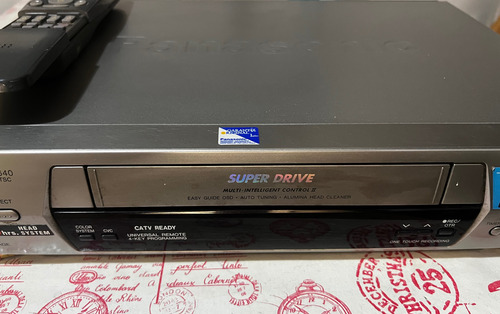 Panasonic Nv Hd 640 Videocassette Player