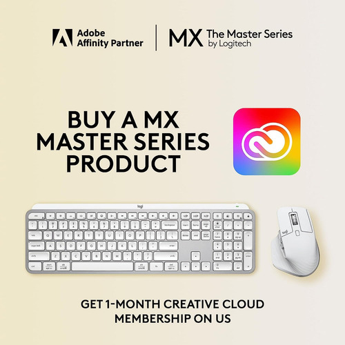 Mouse Mx Master 3s Multidispositivo Inalámbrico Bluetooth Co