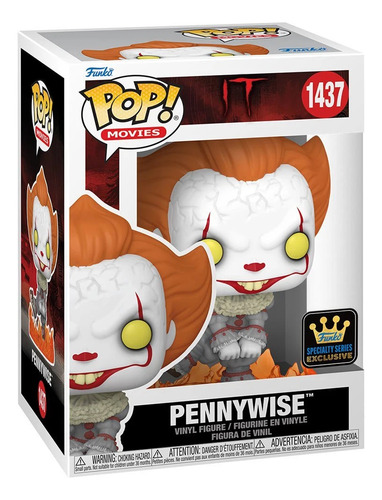 Funko Pop Pennywise It Specialty Series Exclusive 1437
